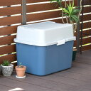 収納ボックス 68L ホームボックス プラス 620 ( 鍵穴付き 収納 ボックス ケース 大容量 コンテナボックス 小物入れ 屋外 屋内 宅配ボックス 小物収納 ガーデニング 洗車用品 キャンプ 防災グッズ 大型 蓋付き フタ付き )【39ショップ】