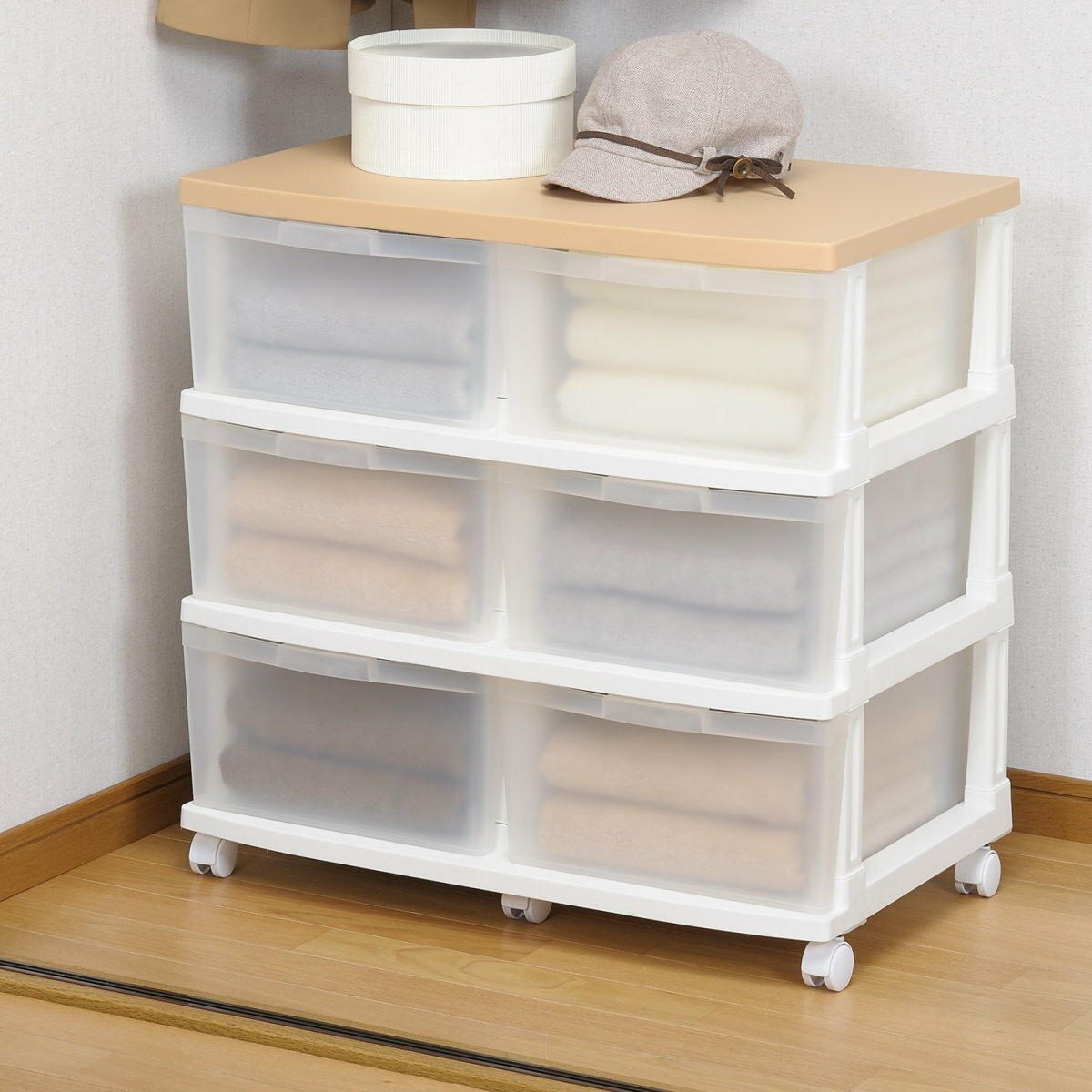 収納ケース エミング 深型ストッカ
