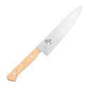 牛刀包丁 18cm 関孫六 しらあい 日本製 貝印 ( シェフナイフ 牛刀 料理包丁 万能包丁 キッチンナイフ 文化包丁 白木ハンドル 18センチ 180mm ...