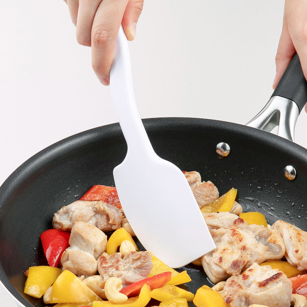 ヘラ SELECT100 シリコン製 食洗機対応 貝印 （ セレクト100 へら シリコーンベラ スパチュラ ゴムベラ ソフトヘラ シリコーンスパチュラ キッチンツール お菓子作り ）【39ショップ】