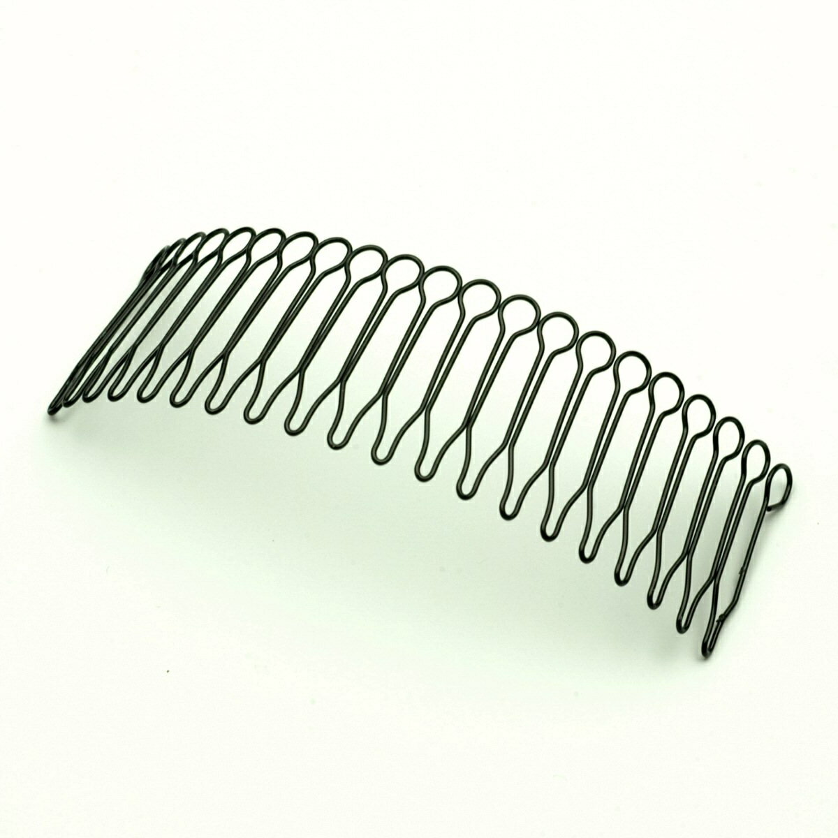 コーム フレキシブルコーム S （ ヘアコーム ワイヤーコーム レディース ヘアアレンジ まとめ髪 髪留め 髪止め お団子ヘア ポニーテール アップスタイル ヘアアクセサリー ショート ロング ）【39ショップ】