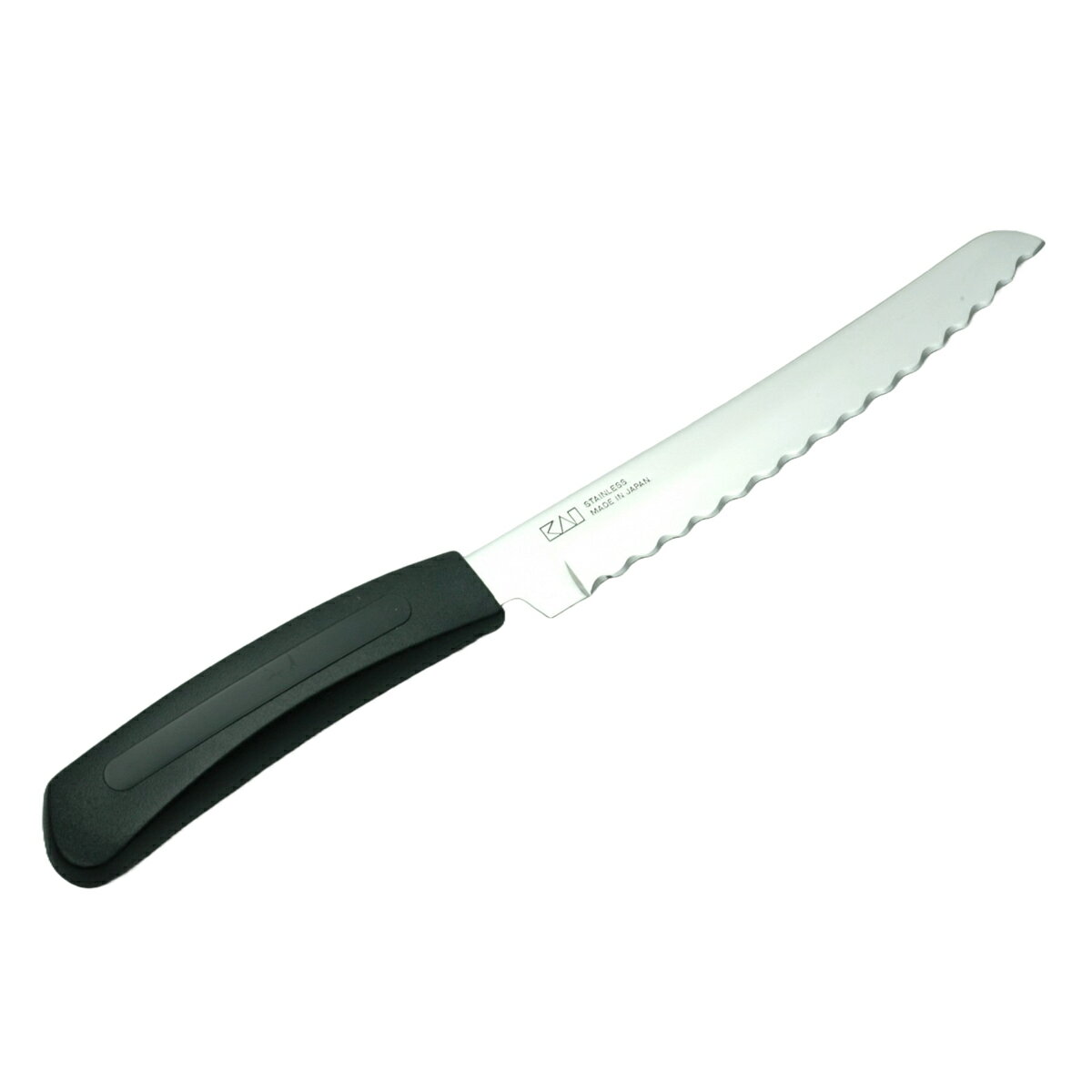 包丁 ウェーブカット 15cm 貝印 （ パン切り包丁 ナイフ 卓上ナイフ ブレッドナイフ おすすめ ...