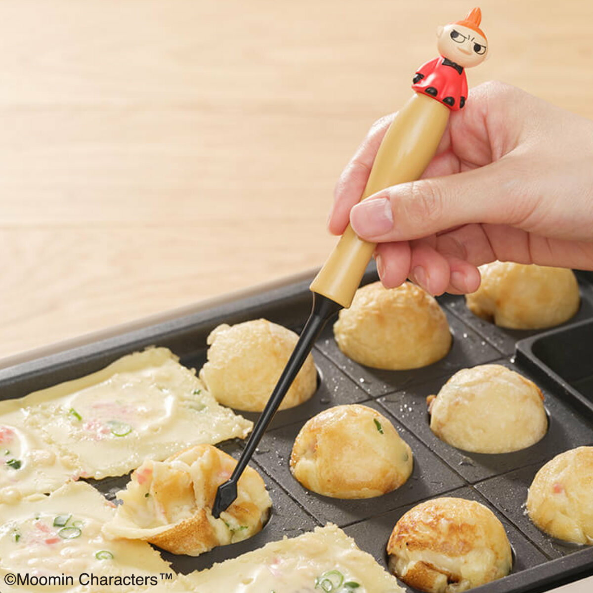 たこ焼きピック ムーミン 食洗機対応 リトルミイ 貝印 ピック （ タコ焼きピック たこ焼き用ピック ...