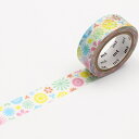 マスキングテープ スプリングフォルム 15mm×7m mt ex マステ ( マスキング テープ シール クラフトテープ 文房具 文具 花柄 貼って剥がせる ラ...