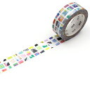 マスキングテープ mt island universe Flags L 15mm×7m ( マステ カモ井 カモ井加工紙 貼ってはがせる シール ステッカー エ...