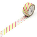 マスキングテープ mt 駄菓子 プチプチ占いストラップ 15mm×3m ( マステ カモ井 カモ井加工紙 貼ってはがせる シール ステッカー エムティー ラッピ...