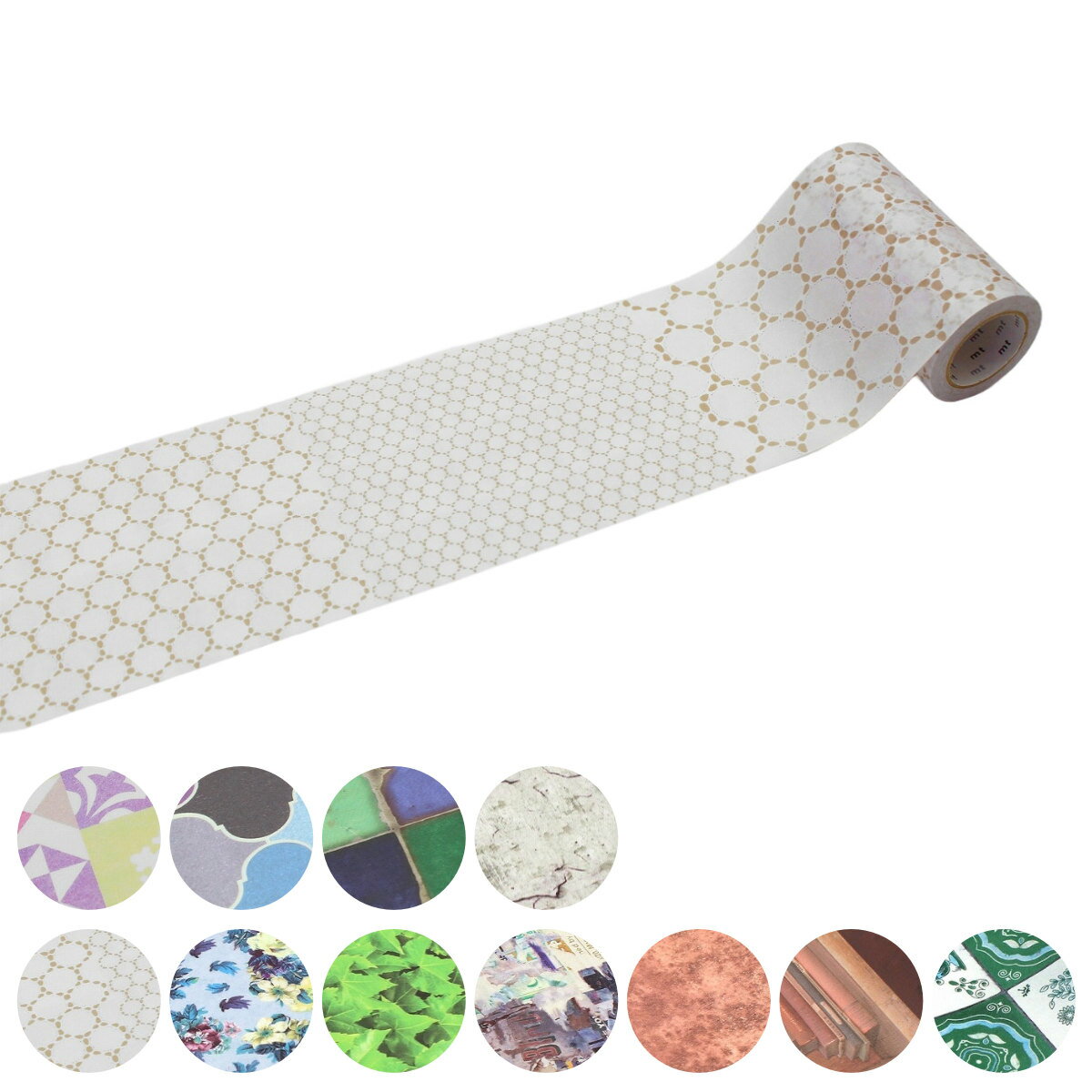 リメイクシート mt CASA 厚口 9cm×7m ( ウォールステッカー 壁紙シール 和紙 厚い 透けにくい マスキングテープ 日本製 幅9cm デコレーショ...