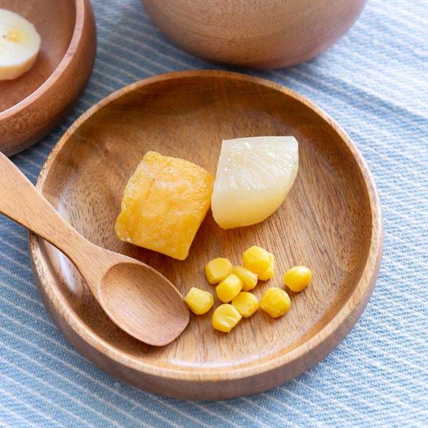 プレート 13cm 木 SoliD. 食器 食洗機対応 ( お皿 取り皿 小皿 木製 北欧 子供用食器 中皿 ベビー食器 割れにくい すくいやすい マホガニー ...
