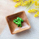 プレート 12.5cm S スクエア アカシア製 食洗機対応 4枚セット ( 食器 木製食器 アカシア 皿 お皿 小皿 豆皿 木製 四角 ウッドプレート 北欧風 カフェ風 トレイ アカシア食器 木目 取り皿 パン皿 木 銘々皿 おしゃれ セット )【39ショップ】