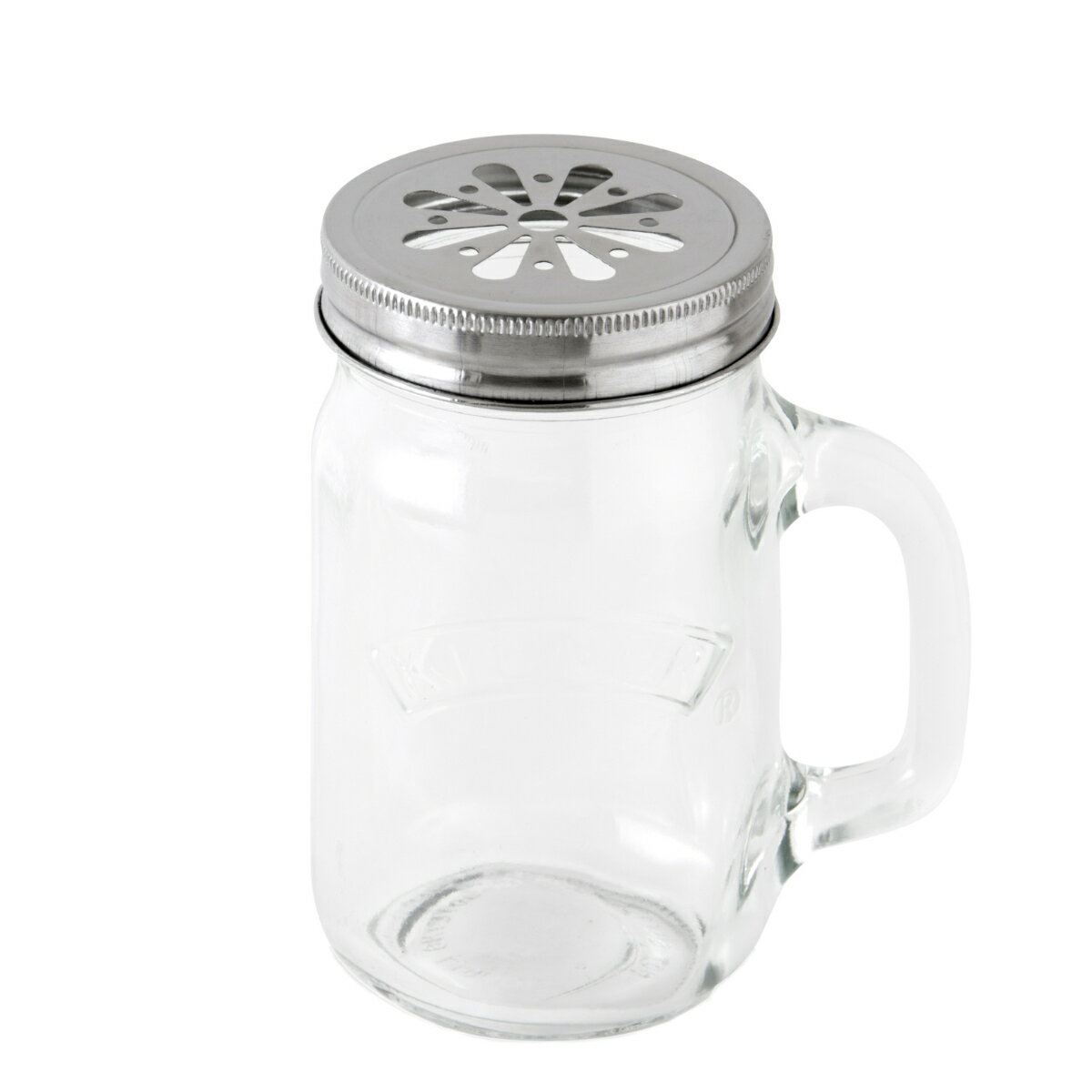 保存容器 KILNER HANDELD JAR with FLOWER RID （ キルナー ジャー ハンドル付き マグ グラス コップ 4..