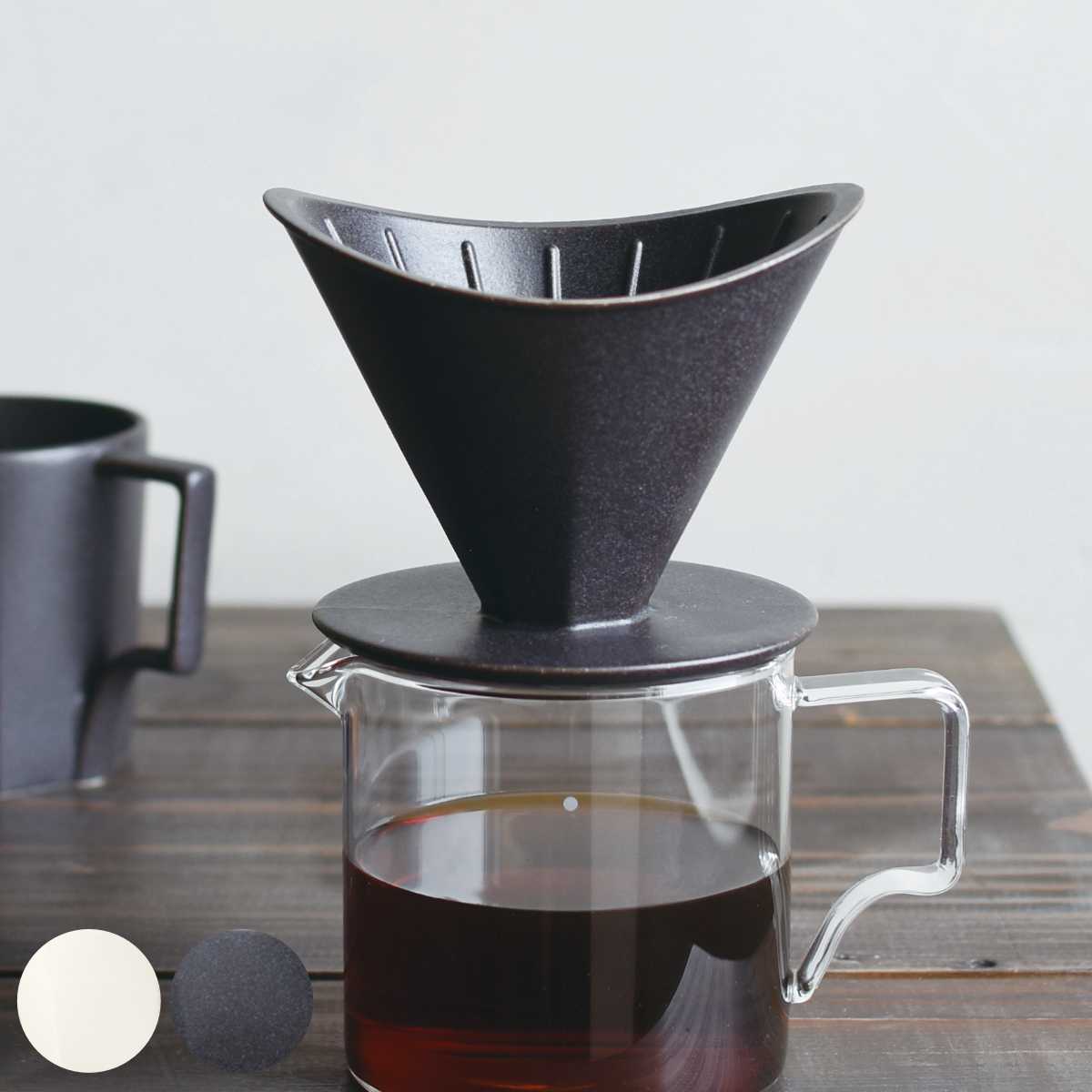 KINTO キントー OCT ブリューワー 2cups ( コーヒーブリューワー ドリッパー 2杯分 磁器 日本製 食洗機対応 電子レンジ対応 ブリューワー 家...