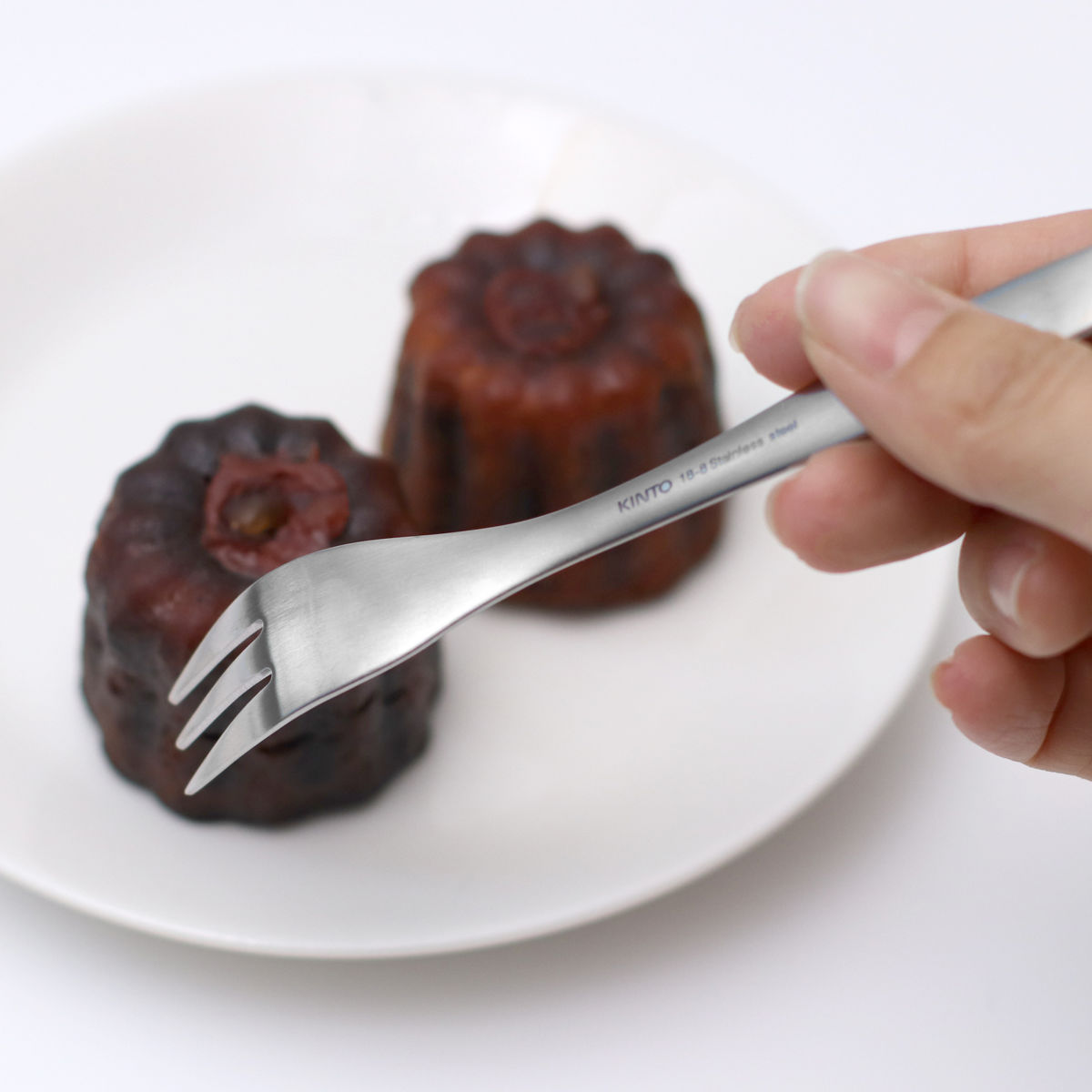 KINTO キントー ヒメフォーク 14cm HIBI ステンレス 6本セット （ フォーク 洋食器 カトラリー スイーツ ケーキ デザート おしゃれ シンプル ステンレス製 ）【39ショップ】 interior-palette-10170829 インテリアパレット サンプル画像3