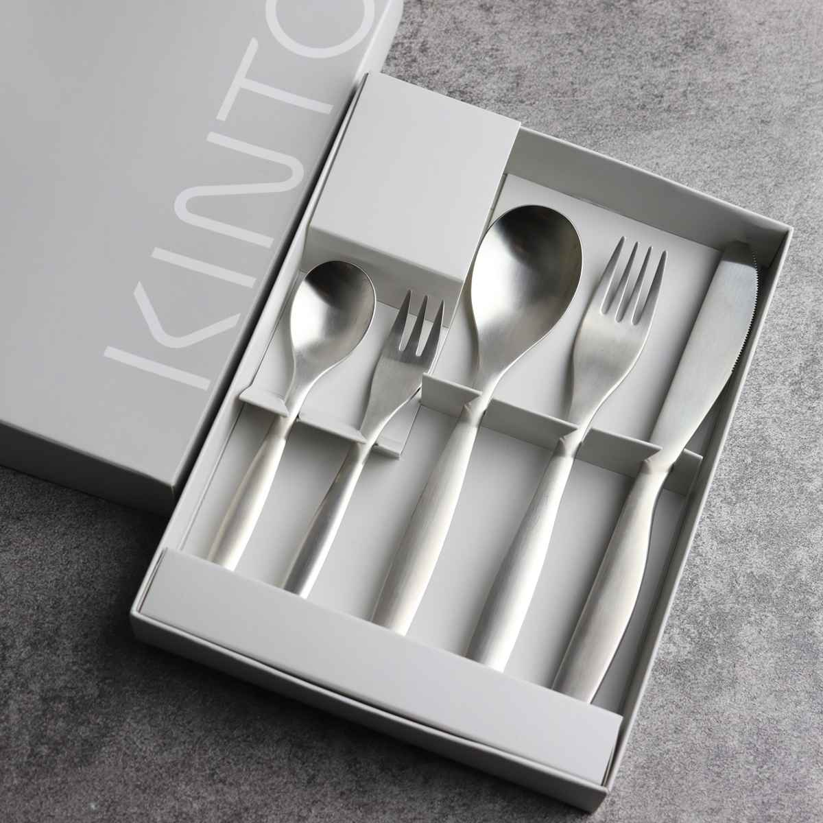 KINTO キントー HIBI カトラリーセット （ スプーン フォーク ナイフ ステンレス 洋食器 カトラリー セット おもてなし 来客用 おしゃれ シンプル ステンレス製 ）【39ショップ】 interior-palette-10171128 インテリアパレット サンプル画像3