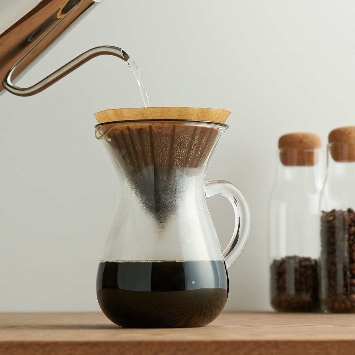KINTO キントー SLOW COFFEE STYLE SCS コーヒーカラフェセット 2cups 4cups プラスチック ( コーヒーメーカー 300ml...