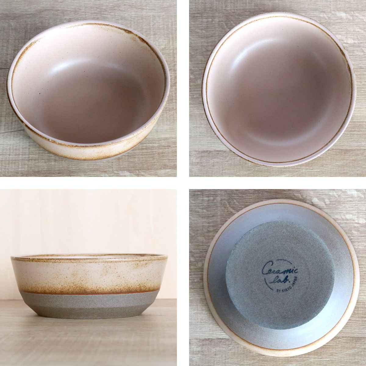 KINTO キントー CERAMIC LAB CLK-151 ボウル 135mm （ 13.5cm 磁器 波佐見焼 日本製 食洗機対応 電子レンジ対応 皿 食器 洋食器 セラミックラボ 小鉢 丸 取り皿取り鉢 デザートカップ お碗 深皿 鉢 デザートボウル 白 黒 ）【39ショップ】 interior-palette-10131059 インテリアパレット サンプル画像3
