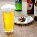 KINTO キントー CAST ダブルウォール ビアグラス 340ml ( 耐熱ガラス 食洗機対応 電子レンジ対応 ガラスコップ カップ グラス ガラス製 二重構造 お酒 ビール アイスコーヒー アイスティー おしゃれ )【39ショップ】
