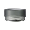KINTO キントー SCHALE ガラスケース 100x55mm スモーク ( 保存容器 300ml 耐熱ガラス ガラス 食洗機対応 電子レンジ対応 キャニス...
