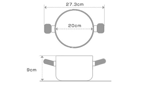 両手天ぷら鍋 20cm ガス火専用 からっと銅のあげなべ （ 送料無料 ガス火対応 天ぷら鍋 揚げ物鍋 20センチ てんぷら鍋 フライヤー 両手フライ鍋 揚げ鍋 揚げなべ 銅製鍋 銅製なべ 調理器具 キッチン用品 ） 【39ショップ】 interior-palette-10076065 インテリアパレット サンプル画像2