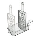 おろし器 しぼれるおろし器DX 鬼おろし 大根おろし 薬味おろし 滑り止め付き ( ハンドル付き 傾斜 水切り 下ろし器 受け皿付き 滑り止め プラスチック製 ...