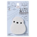 シンク洗い シマエナガ シンクに貼り付く お掃除 スポンジ ( キッチン シンク 掃除 引っ付く 張り付く 掃除用スポンジ かわいい 台所掃除 水回り 洗面所 ...
