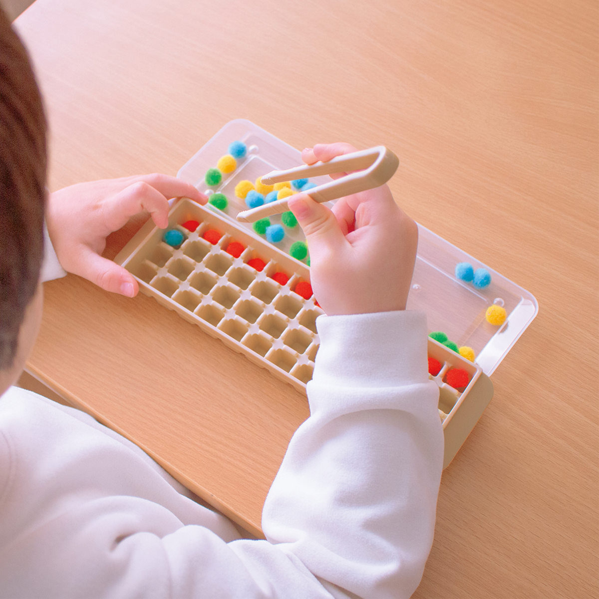 知育玩具 おうちモンテ トングピンセット型 （ 子供用 トング ピンセット モンテッ...