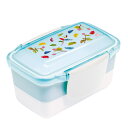 お弁当箱 ドーム2段ランチボックス 幸福 2段 560ml ( 食洗機対応 レンジ対応 ランチボックス ドーム蓋 花柄 抗菌 食洗機OK レンジOK 弁当 弁当...