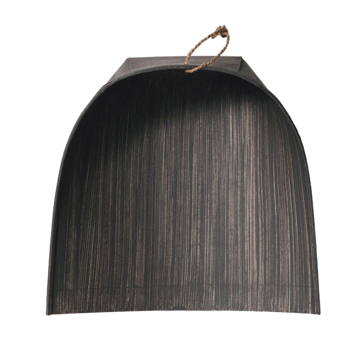 高田耕造商店 ちりとり 大サイズ はりみちりとり 黒塗り ( 塵取り 日本製 紙製 棕櫚ほうき 対応 大きい チリトリ 天然素材 室内掃除 掃除 竹 )【39シ...