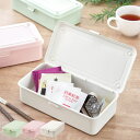 小物収納 スチール収納ボックス ペールカラー ( 道具箱 持ち運び かわいい 収納 ボックス 収納ケース 幅20×奥行11×高さ6cm 幅16×奥行11×高さ5...