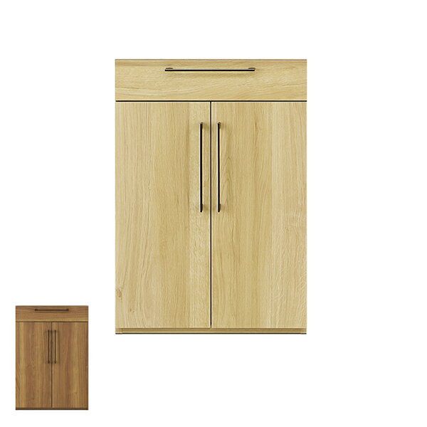 ■在庫限り・入荷なし■収納棚 扉タイプ 下台 北欧風 Cornet 幅60cm （ 送料無料 キッチン収納 リビング収納 収納 棚 キャビネット カップボード キッチンキャビネット 日本製 国産 北欧 コルネ ナチュラル シンプル 食器 開き扉 幅60 木目 ブラウン 茶 ） 【39ショップ】
