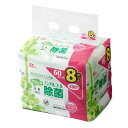 ウェットシート 激落ちくん アラクリーネ ノンアルコール除菌 60枚入 48個セット ( 送料無料 ウェット シート 除菌 ノンアルコール 無香料 除菌シート 日本製 日用品 掃除 台拭き 手拭き 携帯用 パラベンフリー ) 【39ショップ】