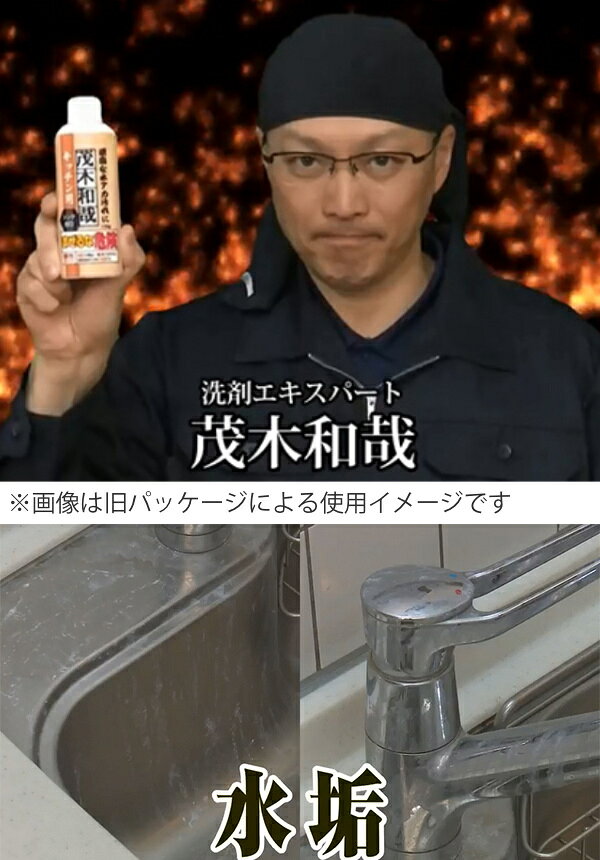 洗剤 茂木和哉 水まわり用 台所 150g （ 水垢洗剤 掃除 洗浄 水アカ 落とし クレンザー 水あか 汚れ 水垢取り キッチン シンク 蛇口 ステンレス 鏡 水垢落とし ガラス ステンレス製蛇口 御影石 陶磁器タイル 衛生陶器 ）