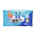 ウェットシート 激落ちくん 重曹 超厚 20枚入 キッチン 掃除 6個セット ( シート 油汚れ 皮脂汚れ アルカリ電解水 フローリングワイパー対応 日本製 消臭 除菌 冷蔵庫 電子レンジ 床掃除 ペット )【39ショップ】