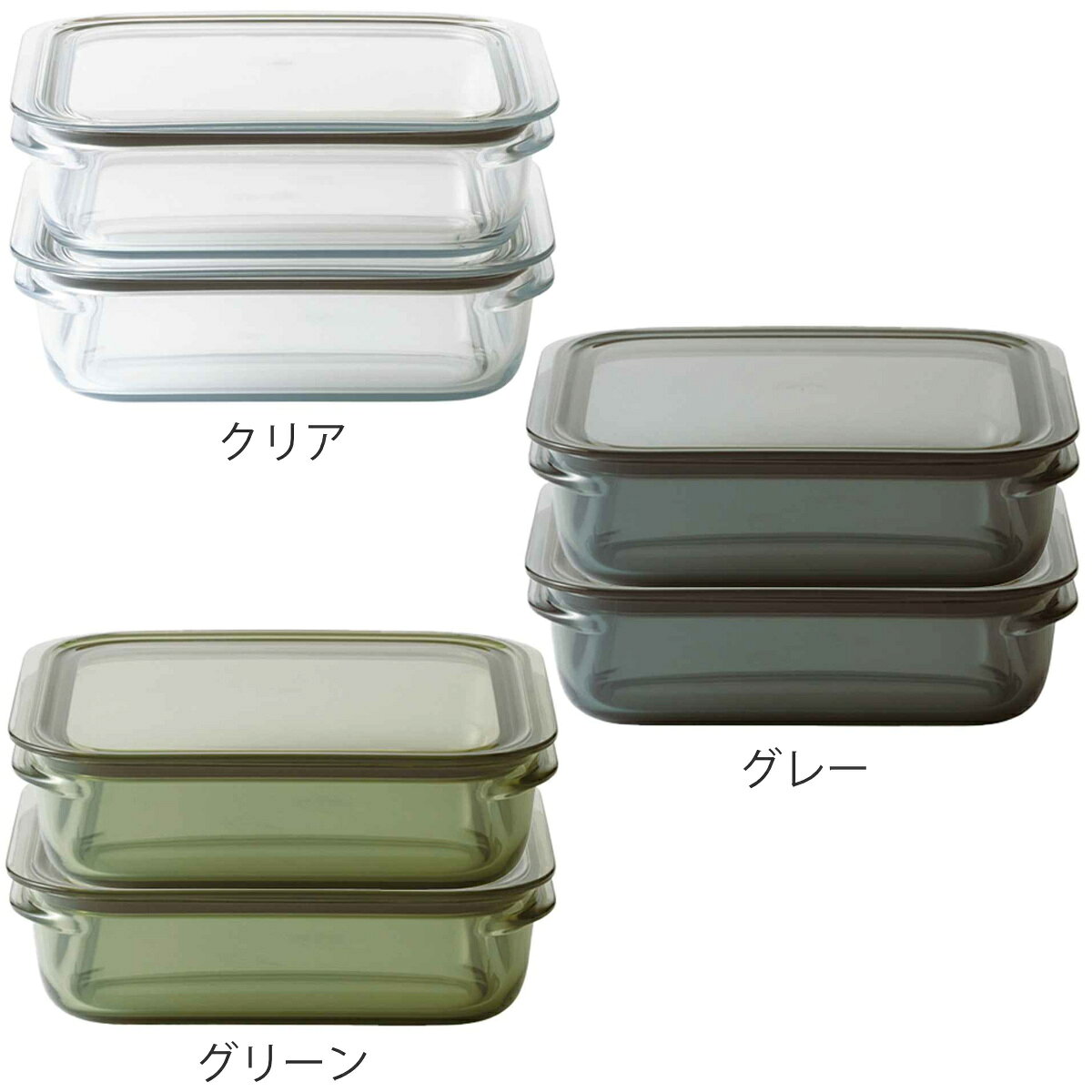 保存容器 1.2L 調理ができる保存容器 Lサイズ 2個入 （ 日本製 密閉 プラスチック 電子レンジ対応 食洗機対応 冷凍庫OK 電子レンジ調理器 保存 容器 フードコンテナ 1200ml 透明 割れにくい 軽い 丈夫 フードストッカー ）【39ショップ】 interior-palette-10103415 インテリアパレット サンプル画像3