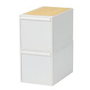 収納ケース 天板付き 同色2個セット 引き出し L 幅32×奥行52×高さ31.8cm クローゼットシステム ( 収納 クローゼット 衣類収納 収納ボックス 衣...