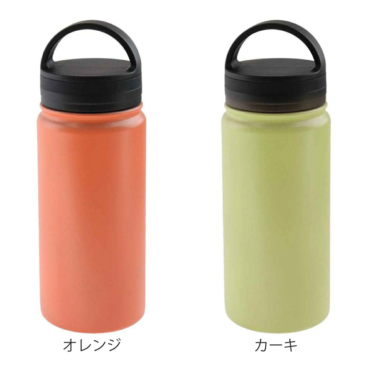 水筒 500ml ステンレス スクリュー BE-SIDE MUG （ 直飲み 保温 保冷 マグボトル ...