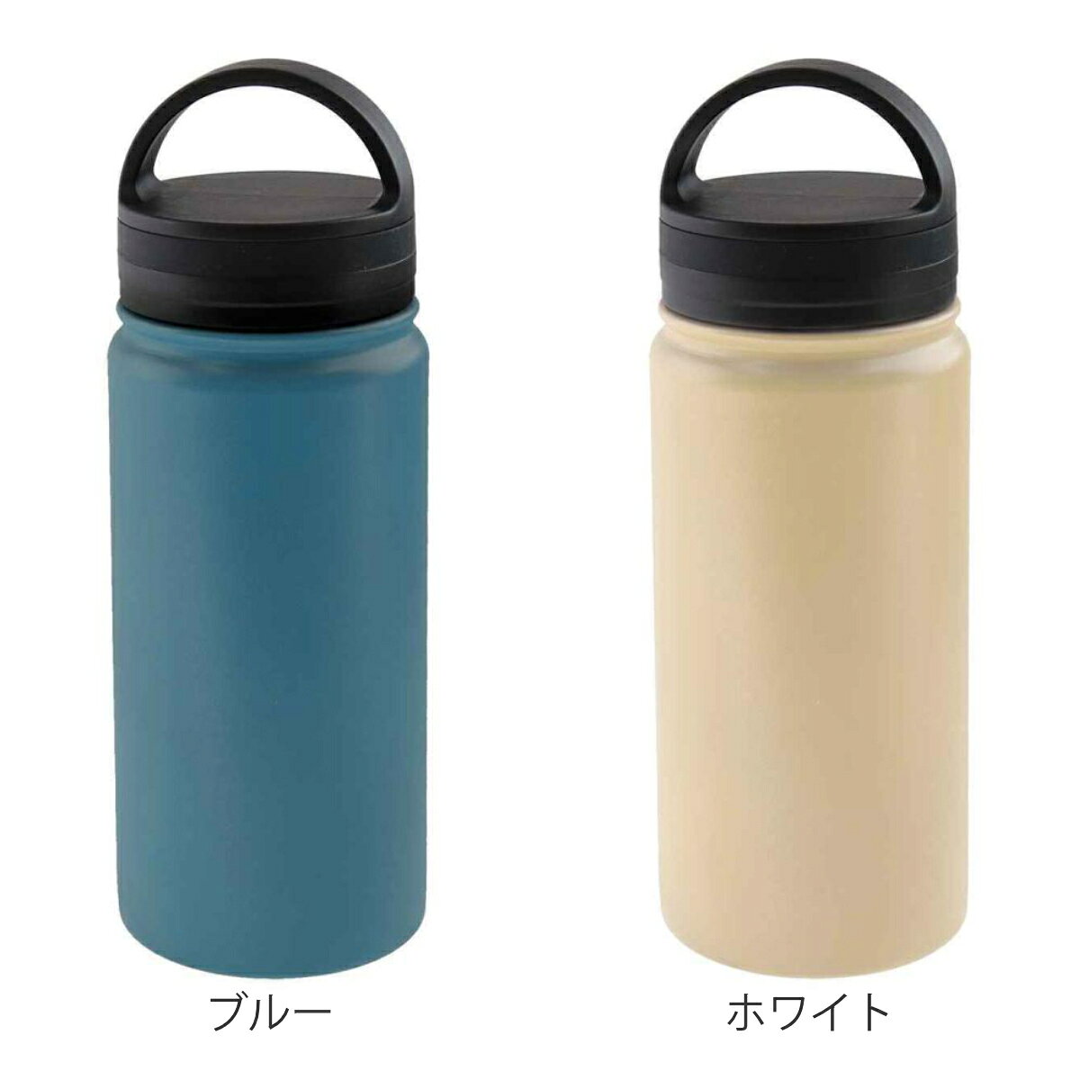 水筒 500ml ステンレス スクリュー BE-SIDE MUG （ 直飲み 保温 保冷 マグボトル ...