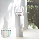 タンブラー 900ml ensemble ストロー付2WAYタンブラー 水筒 ( ストロータンブラー 2way ストロー付き 蓋付き 持ち運び かわいい 真空二...