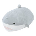 ボルスター 27cm クッション マシュマロ アクアミエ サメ ( ぬいぐるみ 抱き枕 抱きまくら インテリア 動物 魚 枕 まくら 鮫 ふわふわ もちもち ア...