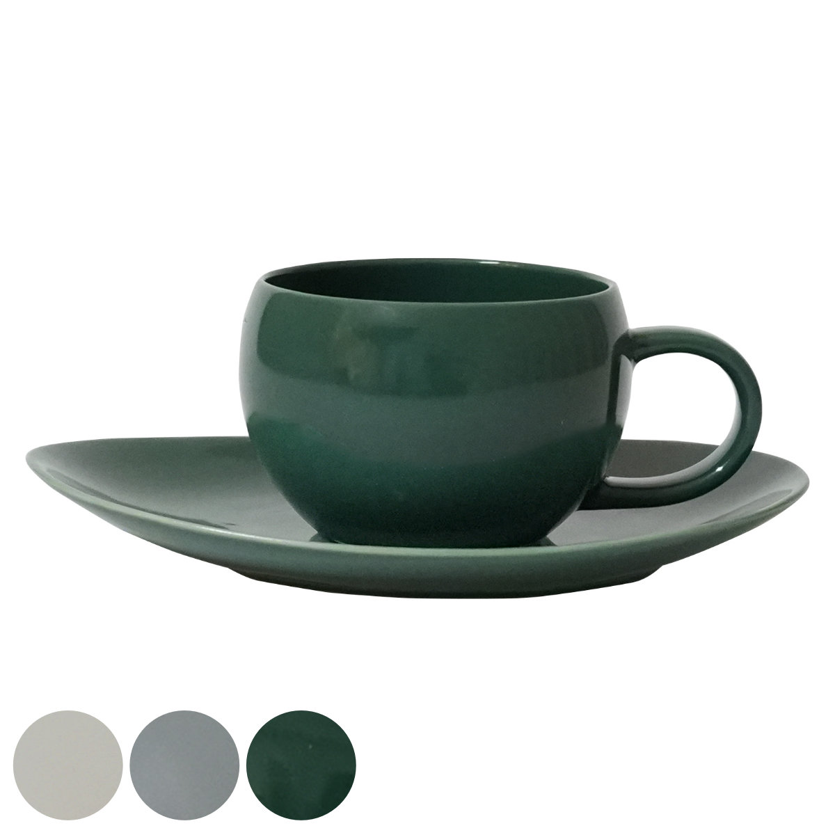 SALIU YUITEA カップ＆ソーサー （ コップ 磁器 電子対応 食洗機対応 日本製 マグ マ ...