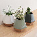 植木鉢 GOYA セラミック ( プランター プラントポット フラワーポット 植物用ポット 鉢 花器 鉢カバー ポット 六角口 植木鉢カバー 鉢入れ 植物 花 ...