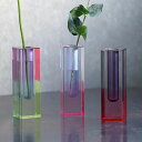 花瓶 エリクサ ( 花ビン 花びん 花器 ベース ガラスベース フラワー 花 飾る 花入れ アクリル製 一輪挿し オブジェ )【39ショップ】