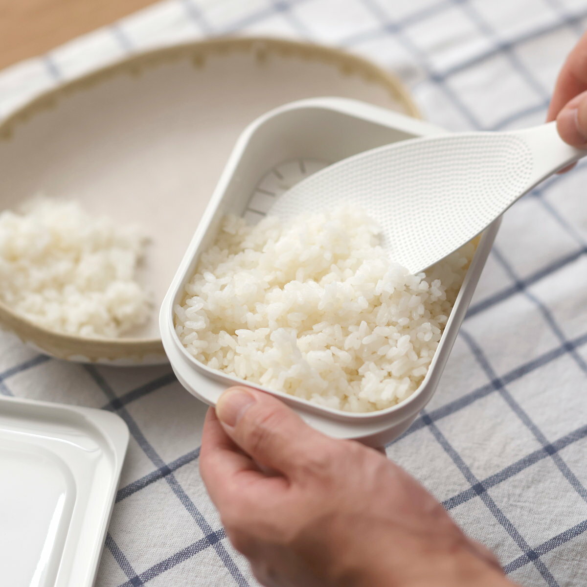 marna マーナ 保存容器 極 冷凍ご飯保存容器 （ 小盛 一膳 大盛 1～6個セット 電子レンジ ご飯 米 冷凍ご飯容器 冷凍ごはん容器 冷凍保存 食洗機対応 電子レンジ対応 お米 ごはん 冷凍 容器 小分け 保存 炊き立てごはん ）【39ショップ】のサムネイル