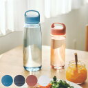 marna マーナ cocuri Daily ウォーターボトル 500mL 1L K795 K819 ( 水筒 直飲み 食洗機対応 マイボトル クリアボトル 軽...