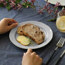 プレート 20cm リム Calin 皿 洋食器 陶器 日本製 ( 取り皿 電子レンジ対応 食洗機対応 中皿 リム皿 お皿 取皿 パン皿 デザート ケーキ おし...