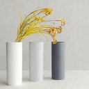 花瓶 AYA フラワーベース ロング M 陶器 ( 送料無料 花びん 花器 ベース 丸 無地 一輪挿し 円柱 花 植物 切花 花束 インテリア おしゃれ 卓上 ...