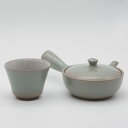 急須 高台碗 セット 一人茶セット ベンリー 陶器 萬古焼 ( 送料無料 きゅうす ティーポット 茶器 湯呑み 湯のみ 湯飲み ポット 底網付き 茶出し お茶 ...