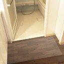 保護シート バスマット用 90×55cm ( バス シート マット 吸着 撥水 撥水加工 防水 防カビ 抗菌 防臭 床 拭ける 保護 吸着シート 貼るだけ お手...