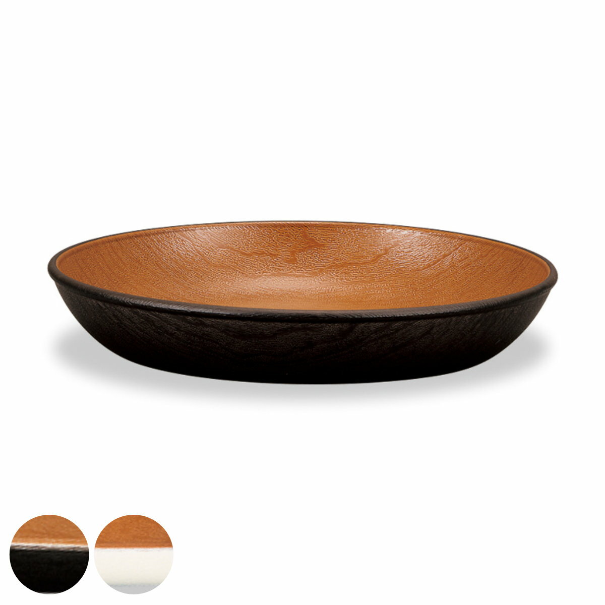 プレート 木目サークルプレート S ナチュール （ 17.8cm 電子レンジ対応 食洗機対応 樹脂製 ...