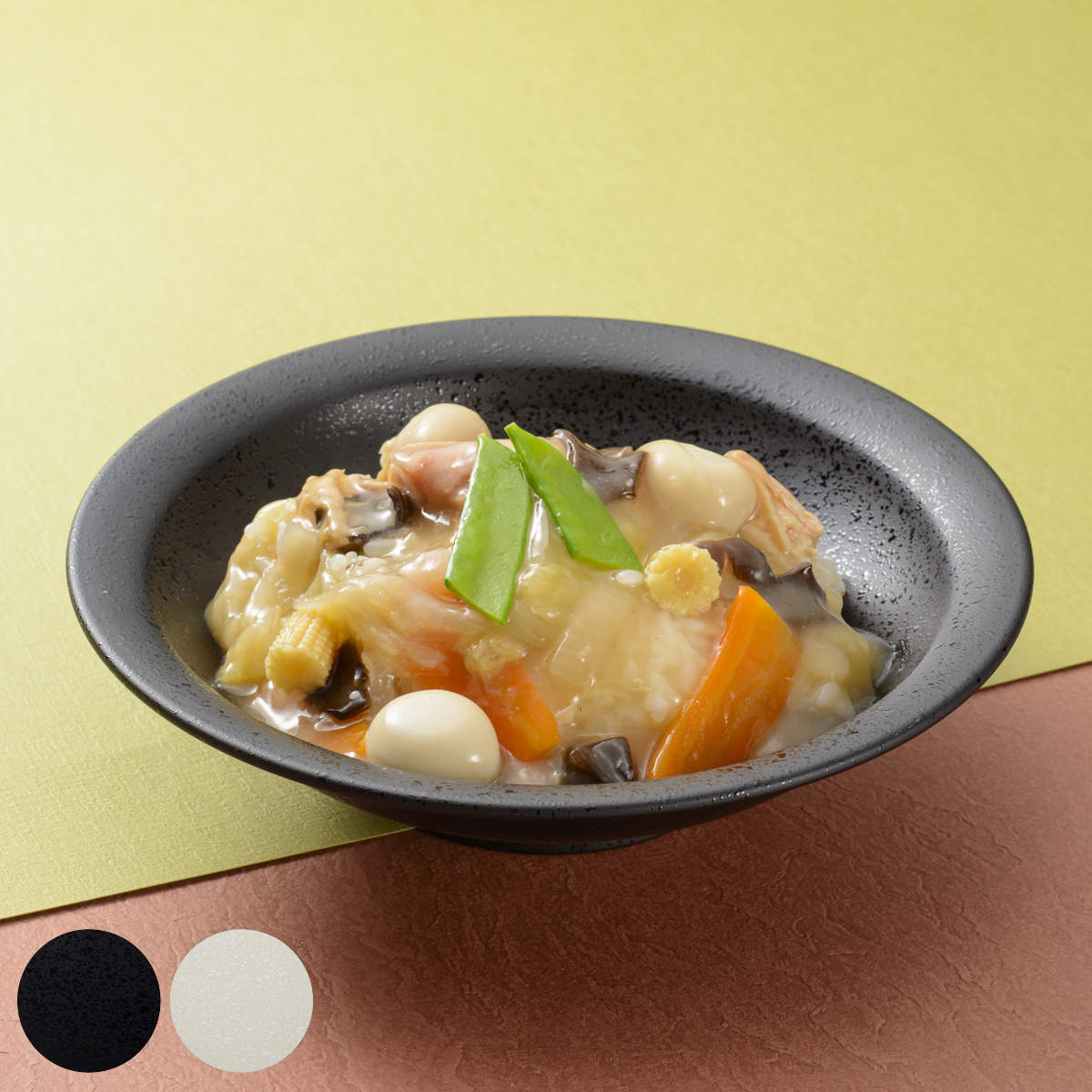 山中 中華皿 石目塗 （ 電子レンジ対応 食洗機対応 樹脂製 日本製 皿 お皿 プレート 中華 深皿 食器 おしゃれ シンプル 和モダン 和風 石目調 ）【39ショップ】