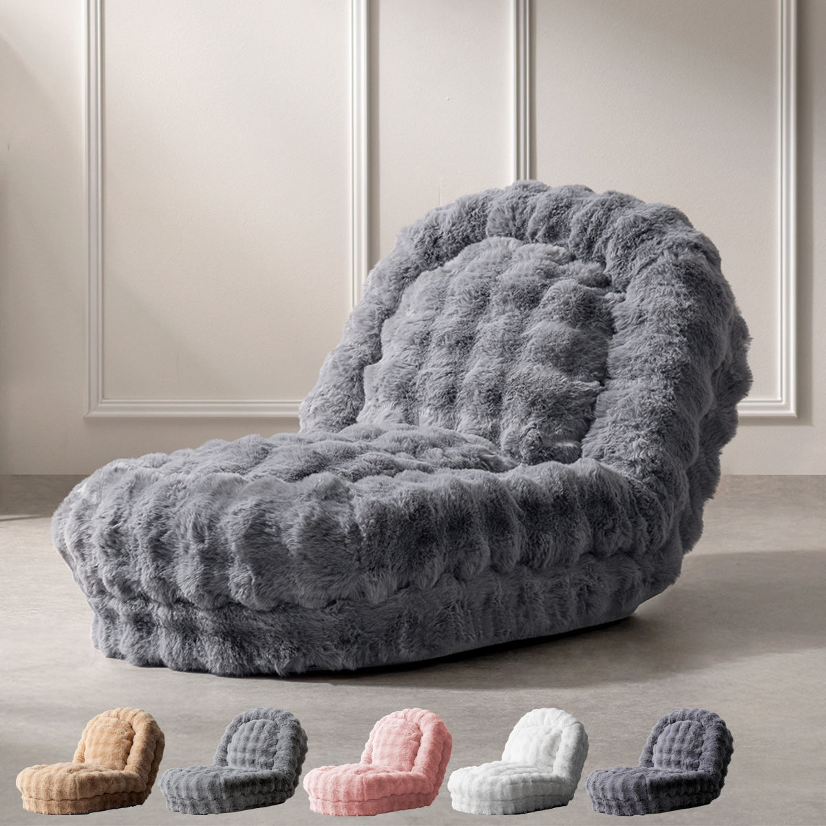 Sofa Bed - 座椅子 1人用 コンパクトサイズ 3way リクライニング18段階 ふわとろソファベッド Foure （ 1人掛け ソファ ローソファ ソファベッド リクライニング 座いす ふわふわ ふんわり ポケットコイル ウレタン カバーリング 洗える ）【39ショップ】